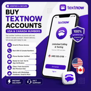 Buy TextNow Accounts